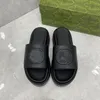 2023 New style Slippers Sandal Sliders Macaron thick bottom non-slip soft bottom fashion G house slipper women wear beach flip-flops INS