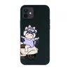 Capa de telefone para motocicleta, menino, casal, para iPhone 13 12 11 Pro MAX X XS Max XR Mini SE 7 8 Plus Cartoon Silicon Soft Cover Fundas L230619