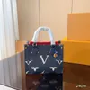 bolsa de luxo bolsa de grife letra V bolsa tiracolo onthego moda feminina bolsa de couro estilo clássico simples três tamanhos em várias cores