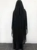 女性のためのエスニック服のオープンアバヤドバイ2023イスラム教徒ブラックダイヤモンドヒジャーブドレスターキーイスラム大サイズ半袖パーティーマキシロングローブ