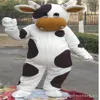 Costume de personnage de dessin animé de mascotte de vache produits personnalisés sur mesure m l xl xxl 304C