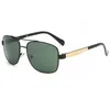 Classic Metal Frame Sunglasses For Men Designer Women Fashion Sun Glasses Uv Protection Eyewear