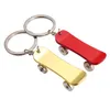 Dekompressionsleksak DHS Metal Key Chain Scooter Fidgety Toys Skateboarders Portable Finger Skateboard Christmas Present Drop Delivery DHGPE