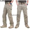 Pantaloni da uomo Pro IX9 II Pantaloni tattici militari da uomo Pantaloni da combattimento Pantaloni militari dell'esercito SWAT Pantaloni cargo da uomo all'aperto Pantaloni casual in cotone J230714