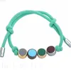 Créateur de bijoux pour femmes bracelets porte-bonheur cadeaux saint valentin cuir corde pulsera pièces plaquées or romantique ins amour bracelets classique C23