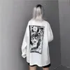 女性用Tシャツharajuku長袖Tシャツ