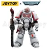 Действительные фигуры Joytoy 1/18 фигура фигура белые шрамы ходатайства и коллекция велосипедных аниме военная модель 230713