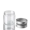 Bottles Jars 20Pcs 30 50 60 80 120 150ml Storage With Lids Aluminum Round Canister Empty Plastic Cosmetic Food Travel Bottle Pot 230713