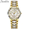 Women S Watches Lige Women Watch Sunkta Женщина -платье браслет запястье.