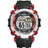 2020 luksusowe męskie zegarki Smael Digital Clock Alarm Waterproof LED Sport Mężczyzna Zegar zegarowe 1620 Top marka luksusowe zegarki 229v