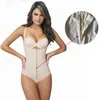 Women's Shapers Thong Shapewear Bodysuit Sexy Latex Waist Trainer Slimming Corset Tummy Control Underwear Women Full Body Shaper Slip BuLift