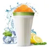 Glassverktyg Slushy Cup Ice Maker Cup Hemlagad smoothie Shake Bottle Hållbar Slushy Ice Cream Machine Squeeze Slushy Quick Slushy Maker 230713