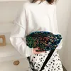 Waist Bags Fashion Sequins Women Fanny Packs Femme Large Capacity Shoulder Casual Purse Wallet Chest Crossbody For Bag 230713