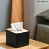 ティッシュボックスナプキンクリエイティブな木製ティッシュボックス