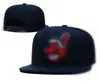 Dobra jakość Indianie C Letter Snapback haft haftowe czapki Hip Hop Baseball Caps Toca Bone Casquette Mężczyźni Kobiety H6-7.14
