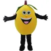 2019 Sconto fabbrica costumi mascotte giallo limone costumi mascotte frutta Costumi di Halloween Festa di Natale Formato adulto Fantasia 267M