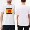 T-shirts voor heren Koreaanse mode vintage T-shirt hiphop Kodak print streetwear katoen camera film mannen shirt oversized tshirt vrouwen tee tops