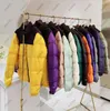 겨울 따뜻한 재킷 파카스 남성 디자이너 dwon 코트 고품질 여성 스트리트웨어 파카 문자 자수 두꺼운 지퍼 재킷 멀티 스타일
