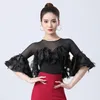 Stage Wear 2023 Mid Manet Tops Costium dla kobiet Chacha Samba Tango Dress Modern Performance Odzież DN15550