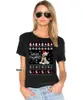 Kadın Tişörtleri Çirkin Noel Süveteri Bolt Film Hayranları Tshirt Yuvarlak Boyun Kawaii Çılgın Erkekler Gömlek Unisex Erkek Büyük Boyut XXXL Top Tee