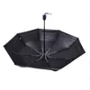 Parapluies Anti Uv Marine Superfine Tige Droite Long Parapluie Ensoleillé Et Pluvieux Pour Les Femmes