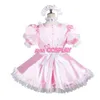 Sissy Maid Mini Dress Frict Pink Dress CD TV TV-Made-Made299L