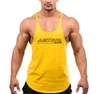 Camisetas sin mangas para hombre Muscleguys Brand Men tank tops Culturismo Algodón ONeck Y Back Top Camisas sin mangas Muscle men gym Ropa 230713