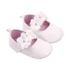 First Walkers Chaussures Mocassins à Semelle Souple Ornées de Fleurs pour Bébés Filles - Chaussures Plates en Cuir PU Antidérapantes Parfaites et