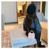 Mochilas Chica de moda Monedero clásico Bolso de tweed Monedero para niños Mini Bolsos de princesa lindos Bolso de dinero para niños Cadena de hombro para bebé 230713