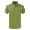 Polos Masculinos Camisas Masculinas XS-5XL Verão 100% Algodão Cor Sólida Clássicas Polos Masculinas Manga Curta Polos Casuais Hommes Tops Roupas de Lapela 230713