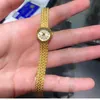 Women s Watches copper 24k gold plated design women watch Japanese luxury retro small dial high quality waterproof 230714