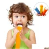 Eiscreme-Werkzeuge 6 Farbe DIY Sile Gefrorene alte Popsicle-Form mit ER Küche Lebensmittelqualität Kinder Pop-Maker-Formen DH0402 Drop Lieferung H DHDVO