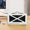 Chassi de mini computador portátil, placa-mãe ITX de mesa, fonte de alimentação SFX, caixa DIY de escritório, não k66