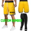 Heren Shorts Mannen Professionele Basketbal Shorts Sets Jeugd Sport Gym Fitness Running Shorts Shorts Basketbal Throwback Panty Training Set 230713