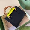 7A kwaliteit Ontwerper Diana Bamboe Handtassen Tas Crossbody Schouder Dames Luxe Ontwerpers Tassen Leren portemonnees Vintage Retro Zakelijke envelop