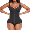 Intimo modellante da donna Intimo modellante per donna Controllo della pancia Fajas Colombianas Slim Body Shaper Cerniera Busto aperto Body Vita Trainer Sottoseno