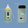 Şişe Isıtıcıları Sterilizatörler# USB Süt Şişe Isıtıcı Biberon Biberon Taşınabilir Isı Keeper Formül Süt Seyahat Isıtma Kenarı Bebek Hemşirelik Şişeleri 230714