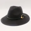 Cappelli a tesa larga Secchiello Panama nero per uomo Cappello da sole in paglia Cappellini da spiaggia Coppia visiera Cappellino estivo Fedora Jazz Chapeu 230713