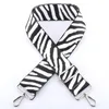 Accessori per parti di borse SUZAOZHE Ladies Zebra Print Tracolla Marsupio Borsa di tela Borsa a tracolla Borsa a tracolla regolabile fai da te 230713