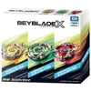 Conjunto de deck 4D Beyblades original Takara Tomy Beyblade X BX-08 3on3