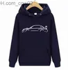 Herrtröjor tröjor herrstrumpor impreza 22b wrx sti jmd drift bilentusiaster hoodie tröja hip hop hoodie s-4xl z230714