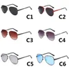 Klassiska pilot solglasögon män kvinnor märke design solglasögon vintage metall ramglasögon uv400 glasögon gafas