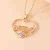 Chains Stainless Steel Love Necklaces Mother's Day Mama Pendant Collar Fashion Gold Silver Color Woman Jewelry Exquisite Gift