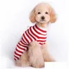 Camisola de natal de malha para cães, para gatos, cachorros, inverno, primavera, casaco para animais de estimação Xxs-Xxl Drop Delivery Home Garden Supplie Dhlum