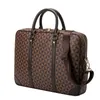 5A Luxurys Briefcases Leather Small Briefcase Men Business Shourdle Handbag Laptop Computer Totes Cross Body Bags Bag aa1