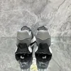 2023 Новые горячие дизайнеры кроссовки повседневная обувь подошва белая черная кожаная женская эспадрильи мужские высококачественные кружевные кроссовки кроссовок Размер 35-46 XSD221108