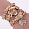 Wengle Ew 2017 Fashion Winding Leopard Grain Love Restoring Ancient Ways Hand Catenary Watch284C