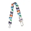 Dog Collars Pet Safety Car Seat Belt For Cat Rear Traction Rope Adjustable Puppy Buckle Leash Collar Harness Supplies