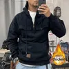 Erkek Hoodies Mens Kış Bluz Motosiklet Külot Sweatshirt Erkek Orijinal Markalar Zipper Gevşek Eğitim Ter Swirt Vintage Giysileri