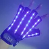 LED -lätta pinnar Style Neon Lysande blinkande handskar Rave Bar Night Club Fluorescerande Glödande Finger Party Stage Dancing Props 230713